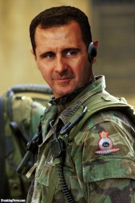 Bashar-Al-Assad-in-Soldier-Uniform--92463